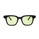 [10442] PL-WW004 Kacamata Hitam Wanita/Pria Sunglasses Korean Fashion Small Candy Color KM02a (PL-WW004-BLACK/GREEN)