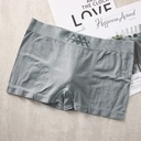 [10670] P-CD002 Premium Bahan Rajut Cd Pria Import Boxer Polos BP02 Pakaian Dalam (P-CD002-30 Light Grey)