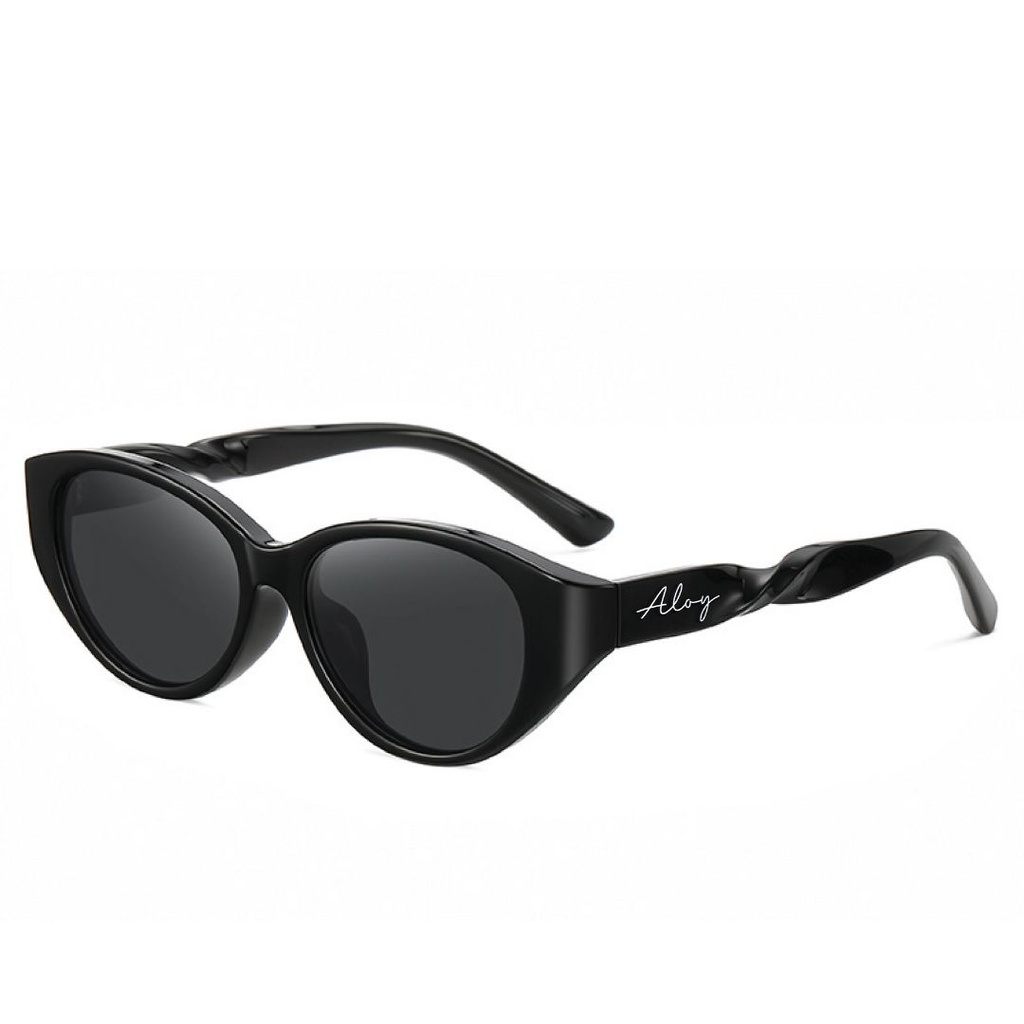 PL-H032-P1 Kacamata Premium Eksklusif Cat Eye Modis - Retro Chic Anti UV400 Desain Elegan