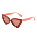[10936] PL-WW018-P1 Kacamata Premium Eksklusif Wanita Retro Cat Eye Klasik Minimalis New Edition (PL-WW018-P1-Red)
