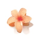 [11036] JR-A003 Jepit Rambut Korea Jedai Bunga Kamboja Wanita Elegan High Quality Motif Baru Clips 8CM (JR-A003-Cream)