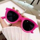 [11068] PL-H039A Kacamata Anak Dan Bayi Fashion New Trend Korean Warna Candy (PL-H039A-Rose-Red)