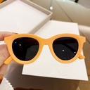[11071] PL-H039A Kacamata Anak Dan Bayi Fashion New Trend Korean Warna Candy (PL-H039A-Orange)