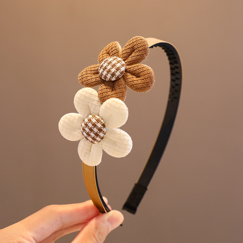 BD-A006 Bando Anak Perempuan Korea Karakter Motif Bunga Pita Beruang Kelinci Aksesoris Rambut Fashion