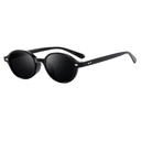 PL-WW025 Kacamata Retro Oval Bingkai Kecil Y2K Style Modis Unisex Anti-UV