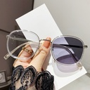[11256] M-ARPT014 Kacamata Photocromic Bingkai Bulat Korean Style Trendy (M-ARPT014-Clear)