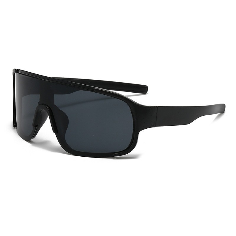 PL-MX018 Kacamata Sepeda Viral Anti UV Kacamata Hitam Besar Sporty Sunglasses Pria Wanita