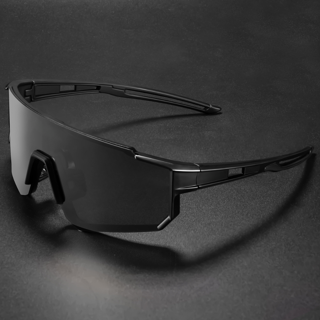 PL-MX019 Kacamata Hitam Sport Olahraga Outdoor Bersepeda Berlari Mendaki Jalan Santai Anti UV400