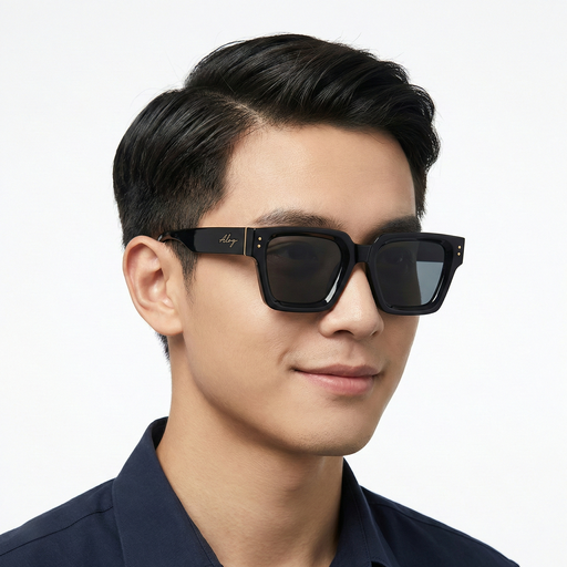 PL-WW019-P1 Kacamata Premium Ekslusif Square Frame Vintage New Edition Kacamata Wanita